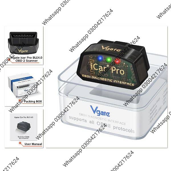 Vgate iCar2 obd2 Bluetooth WIFI Car Scanner Tool ELM327 V2.2 for 4