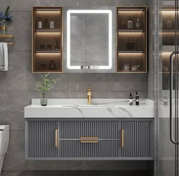 customised Bathroom Vanities/ modern Bathroom cabinets /storage 3