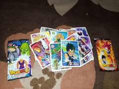 DRANGON BALL SUPER CARTS 2 PACKS 8 CARDS IN ONE PACK