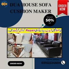 Sofa repair - Fabric change - Repairing seat repair - Furniture polis