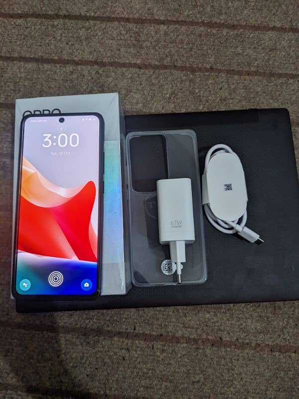 urgent sale oppo Reno 11 f just open box 0