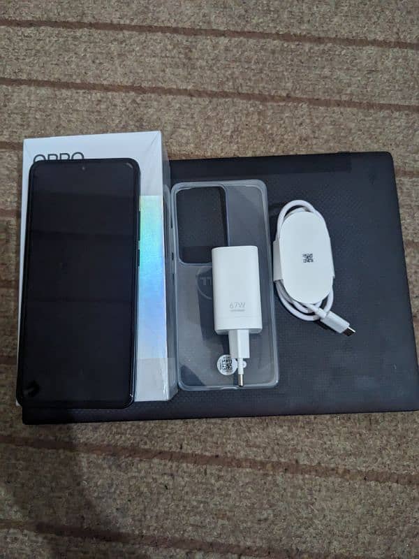 urgent sale oppo Reno 11 f just open box 1