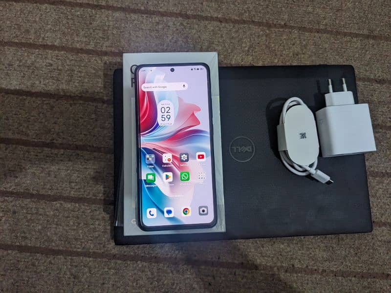 urgent sale oppo Reno 11 f just open box 3