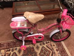 cycle kids Girls Barbie Theme 16inches