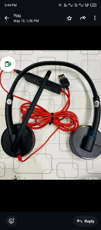 Plantronic Jabra Sennheiser a4tech Logitech headphone 4