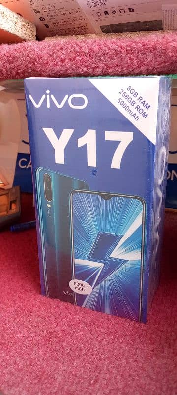 vivo y17 pta Prove 8 GB ram 256 space 0