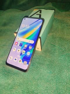 OPPO A95 COMPLETE BOX 16GB RAM 128GB MEMORY INDISPLAY FINGER