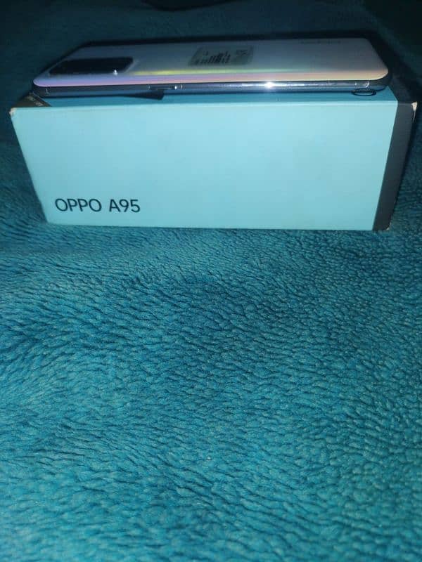 OPPO A95 COMPLETE BOX 16GB RAM 128GB MEMORY INDISPLAY FINGER 6