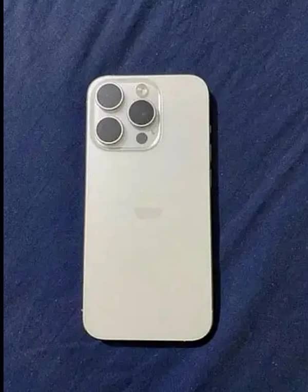 iPhone 15 pro Jv white titanium 128gb 1