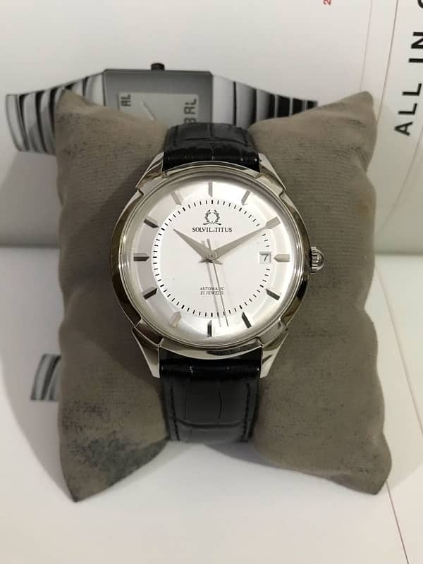 SOLVIL TITUS-SWISS MADE-AUTOMATIC-NEW WATCH-RADO-OMEGA-ROLEX-CITIZEN 0