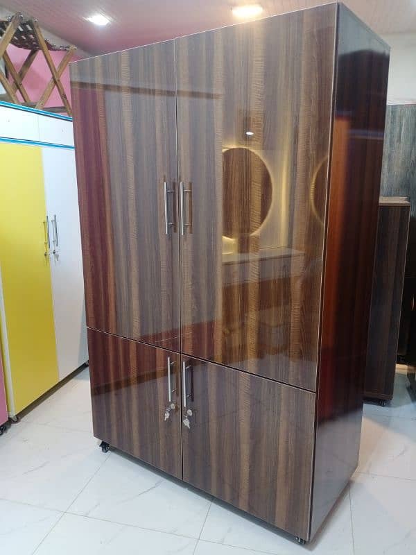 UV wardrobe for sale/coloured cupboard/Almarih/laminated/twodoor 1