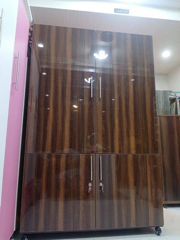 UV wardrobe for sale/coloured cupboard/Almarih/laminated/twodoor 4