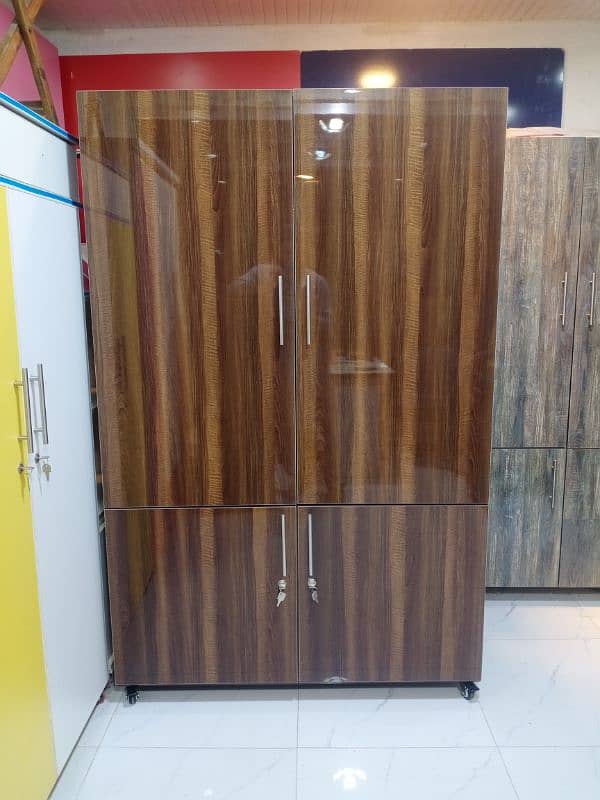 UV wardrobe for sale/coloured cupboard/Almarih/laminated/twodoor 6