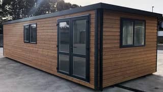 portable living rooms ; canteners ; labour guard servents rooms; porta