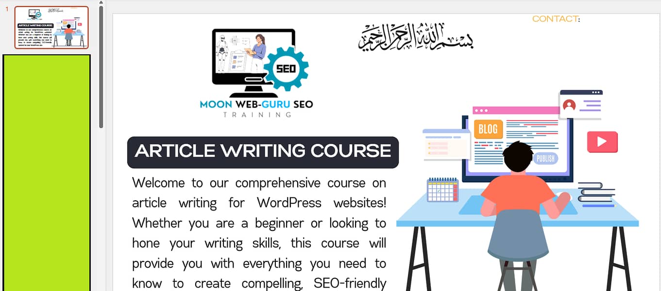 Moon Web-Guru SEO WordPress Training in Just Rs. 3600 Register Now 2