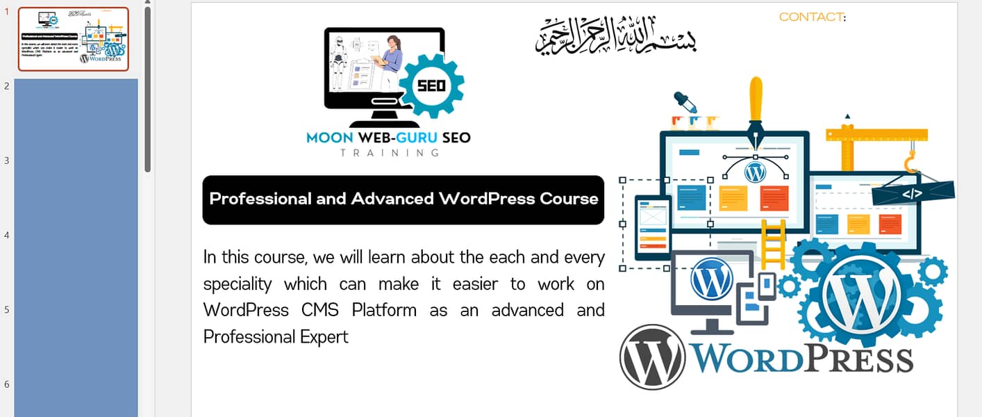 Moon Web-Guru SEO WordPress Training in Just Rs. 3600 Register Now 3