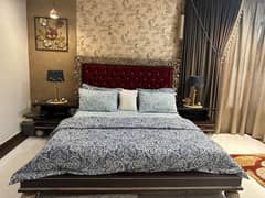 BED SET COMPLETE SHEESHAM WOOD