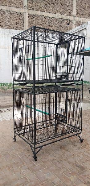 Raw & Grey Parrots Cages 4