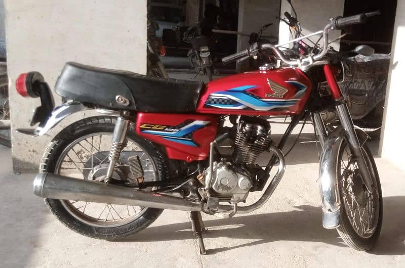 Honda CG 125 Hyderabad No. 0