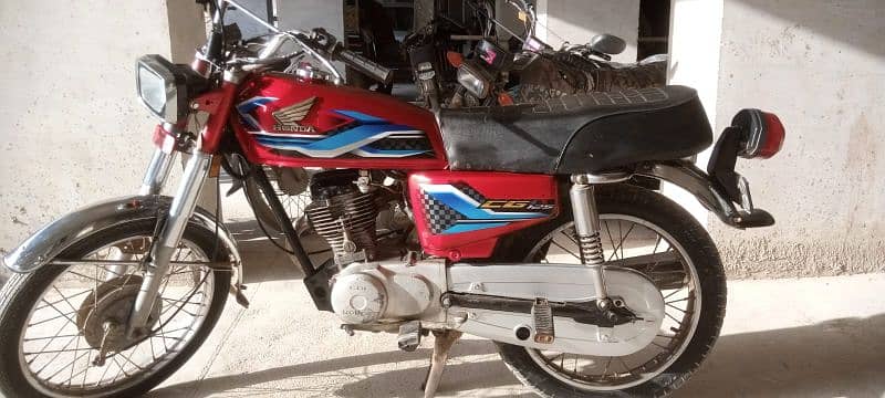 Honda CG 125 Hyderabad No. 1