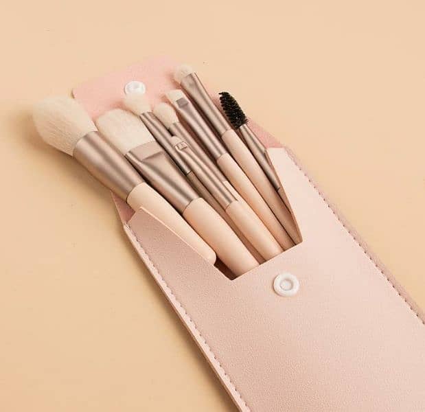 cute makeup brushes with pouch 3