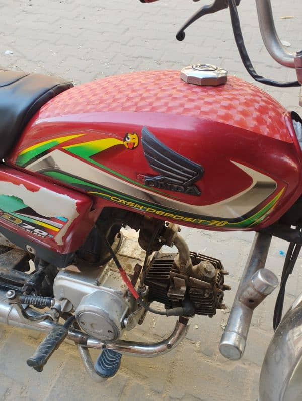 Honda cr 70 13 model 4