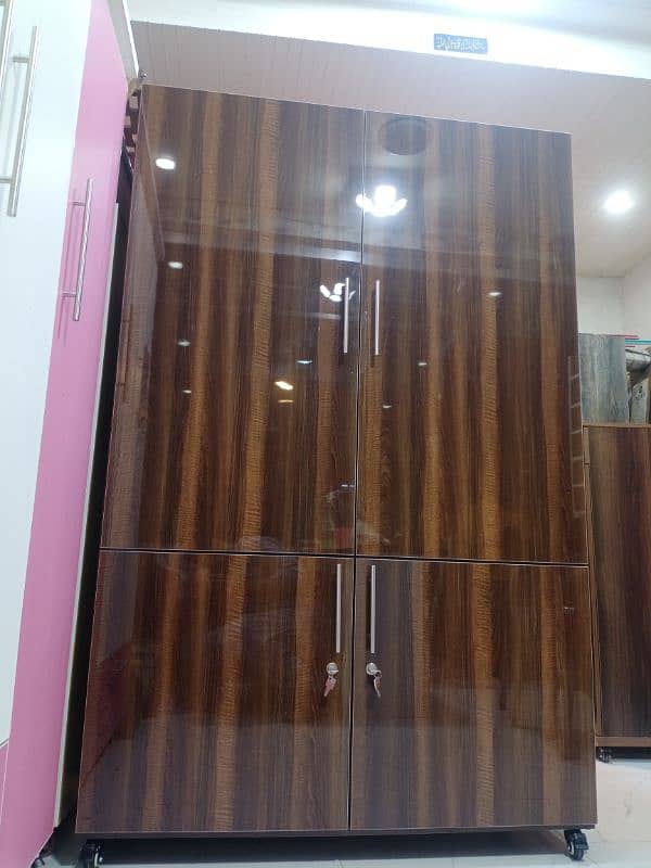 UV wardrobe for sale/coloured cupboard/Almarih/laminated/twodoor 1