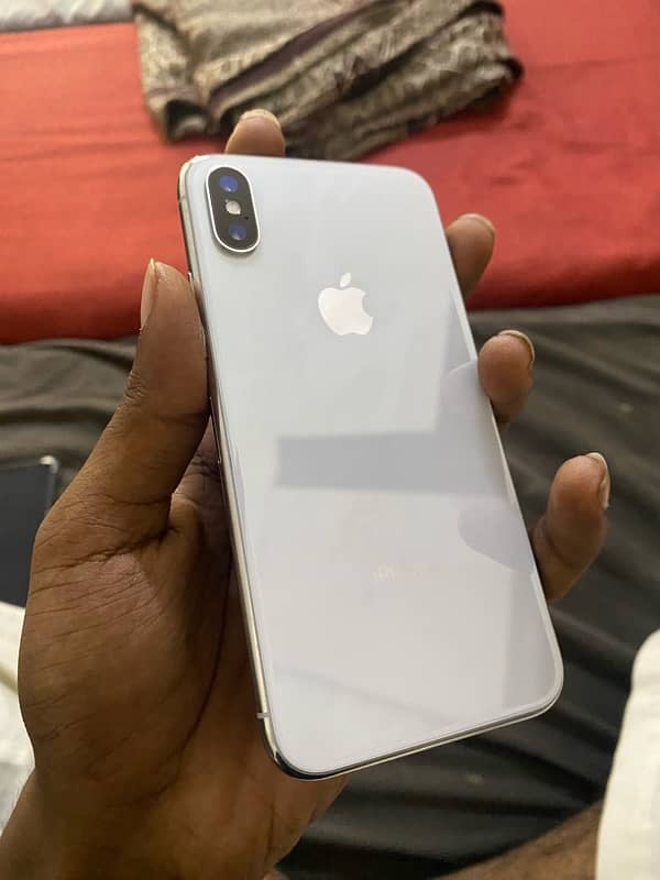 Iphone X Pta Approved 10/9 condition contact only on whatsapp 0