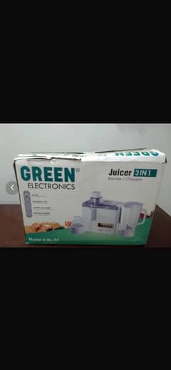 Green Electronics-3 in 1 - Juicer,Blender & Chopper