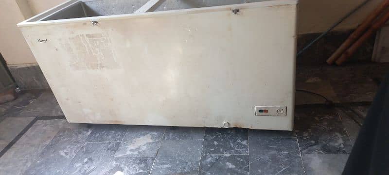 Haier double door freezer 5