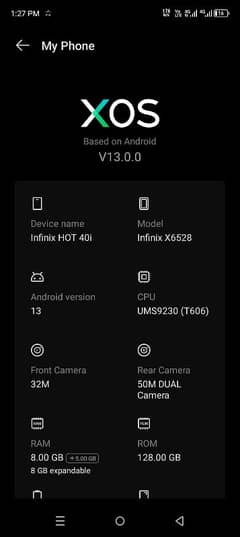 infinix hot 40i 0