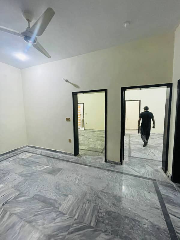 Brand new double story house for rent location usman block. 5