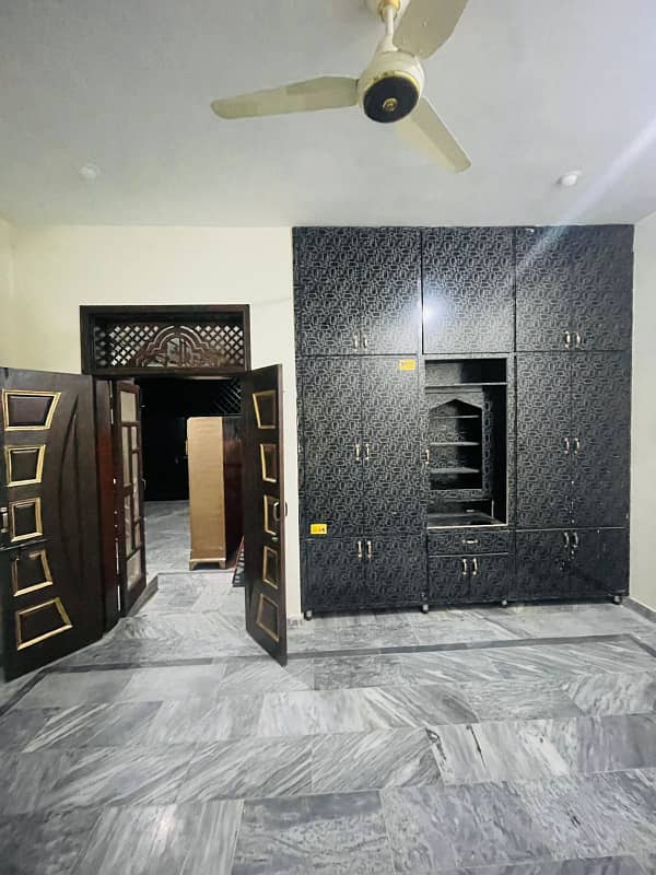 Brand new double story house for rent location usman block. 9