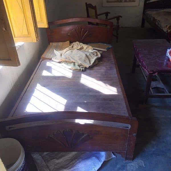 single bed set without matress 1