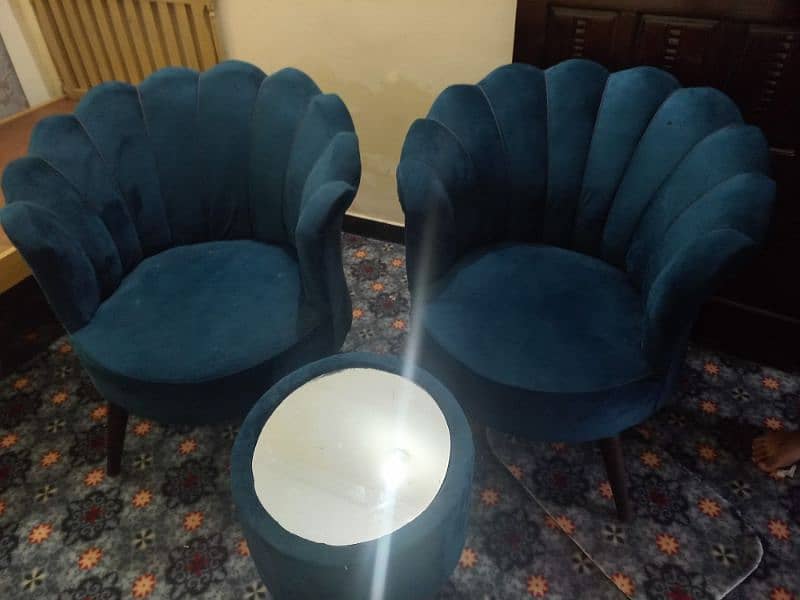 beautifull 2  flower chairs 3