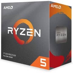 RYZEN 3600 W/ BOX  AND COOLER