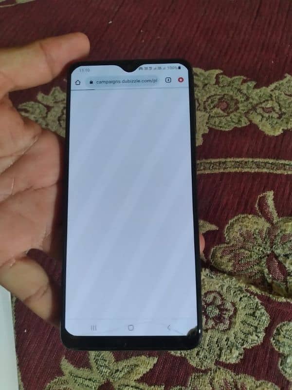 Galaxy A22 with box 4/128 panel change halka cracjk touch ok 1