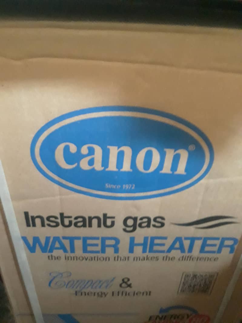 Canon instant gas water geyser 0