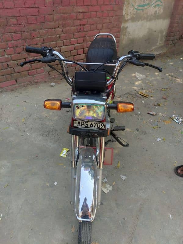 Honda cd 70 2023 lush condition jis ny lyni rabta kate 3