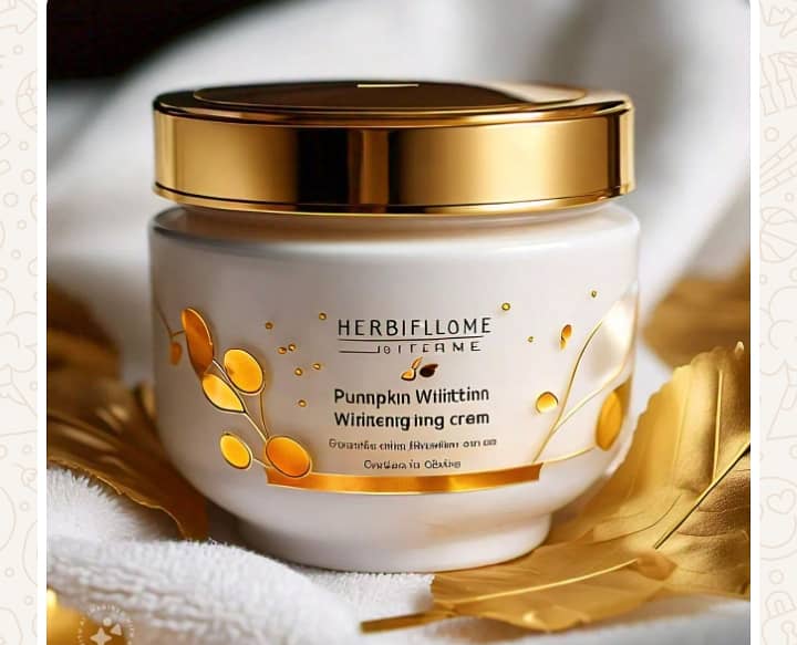 Herbiflame Pumpkin Whitening Cream 1