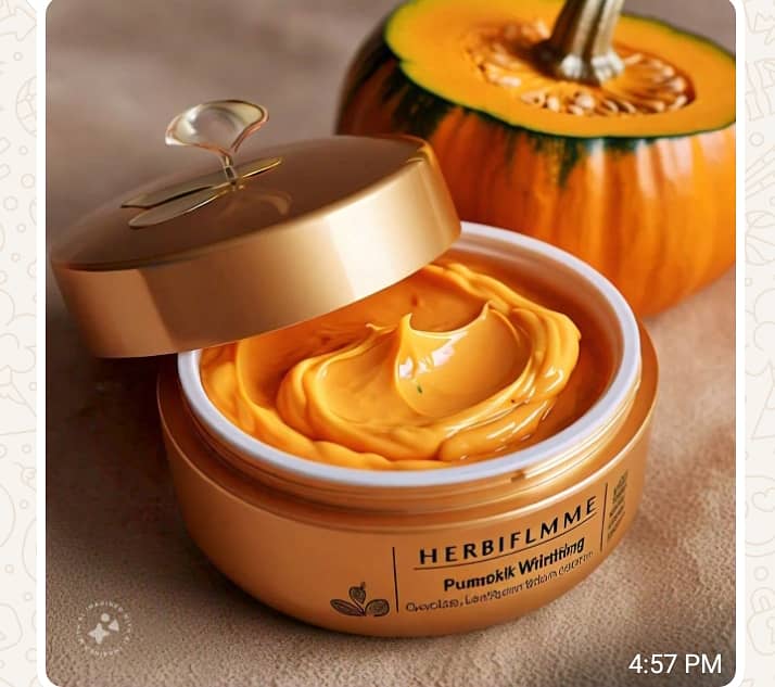 Herbiflame Pumpkin Whitening Cream 3