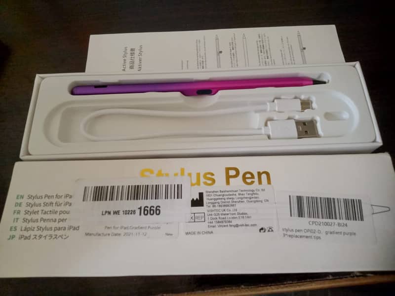 Stylus Pen for iPad Gradient Purple 0