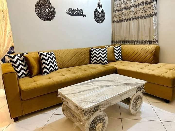 sofa set / L shape sofa set / wooden sofa set / luxury sofa set / sofa 8