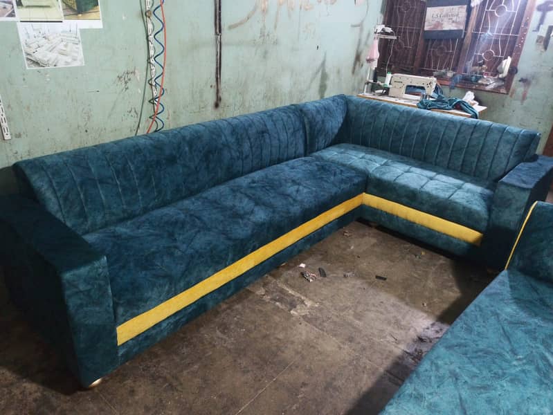 sofa set / L shape sofa set / wooden sofa set / luxury sofa set / sofa 9