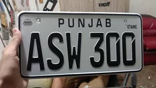 embossed genuine a+New number plate available 03249475634 all home del