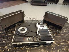 vintage cassette player recorder