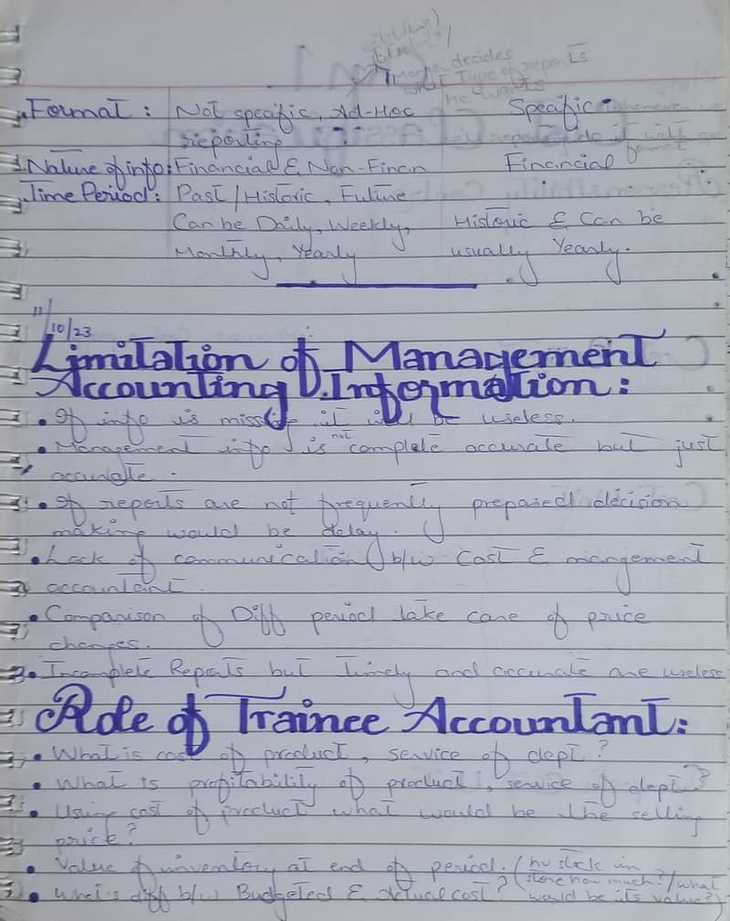 Handwritten Assignments 18