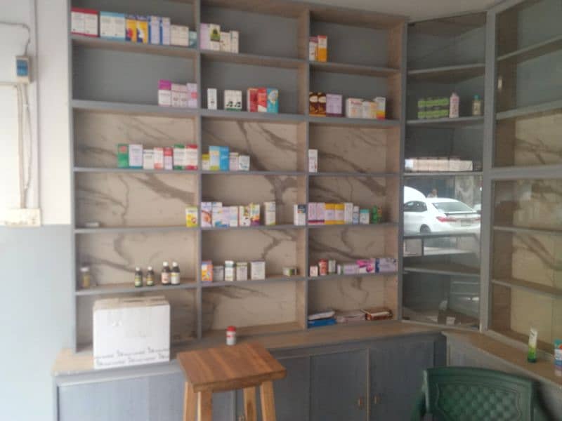 shelves and rack for medical store 3