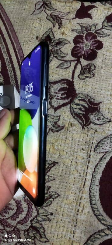 Galaxy A22 with box 4/128 panel change halka cracjk touch ok 4