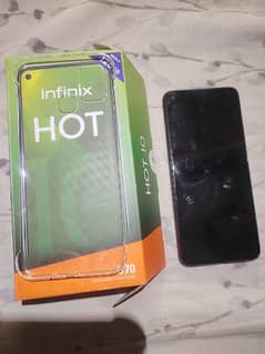 infinix hot 10 (4gb/128gb) with box only